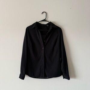 Style & Co. Suede Button Down Shirt